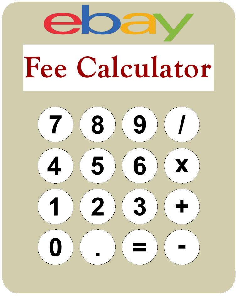 This is an image of a calculator which links to Ebay's Auction Fee Calculator.