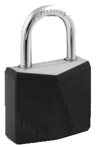 This is an image of a pad lock representing the security of Paypal.